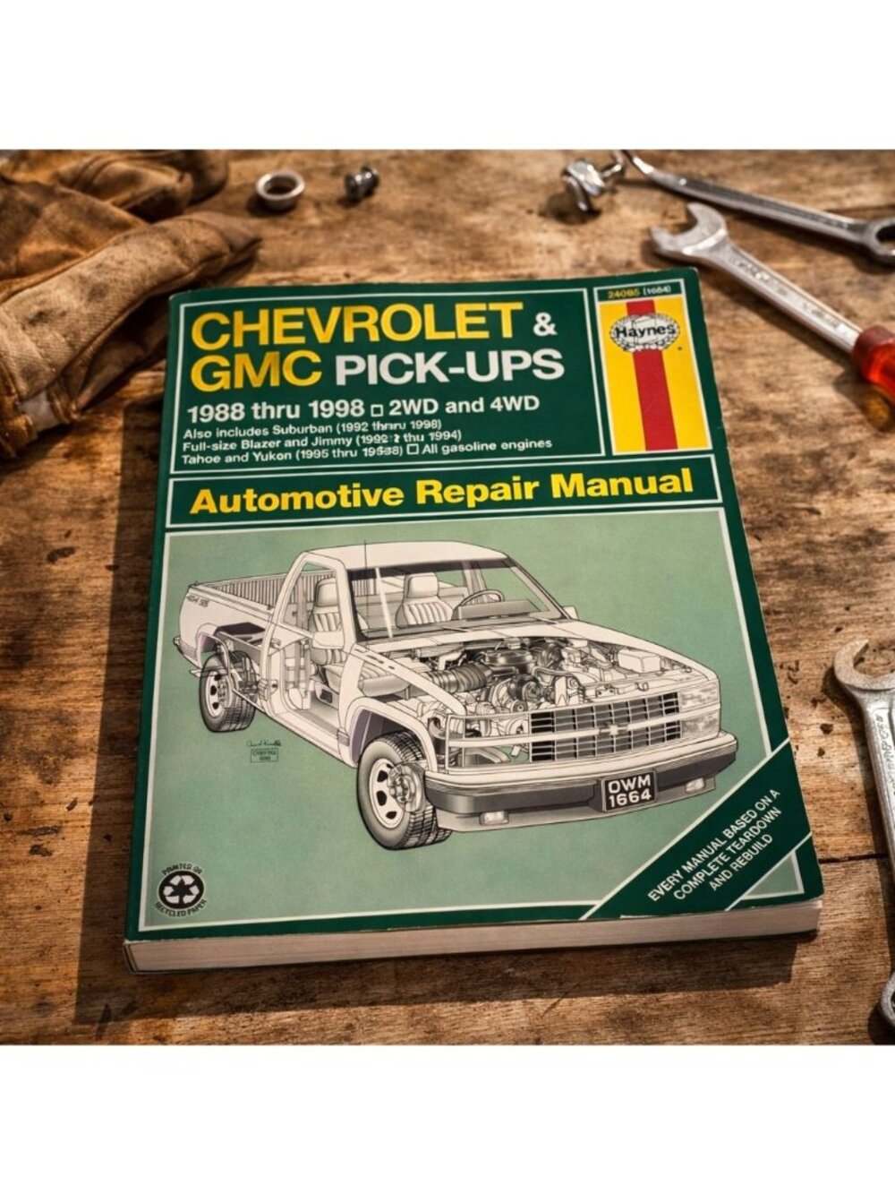 Chevrolet GMC Pick-Ups 1988-1998 Haynes Repair Manual 2WD 4WD